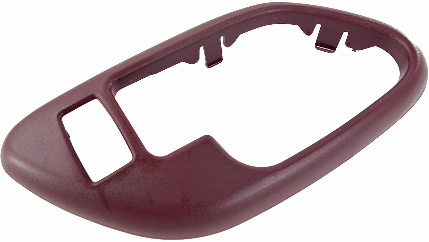 Dorman 81927 Front Driver Side Interior Door Handle Bezel Compatible with Select Cadillac/Chevrolet/GMC Models, Textured Red