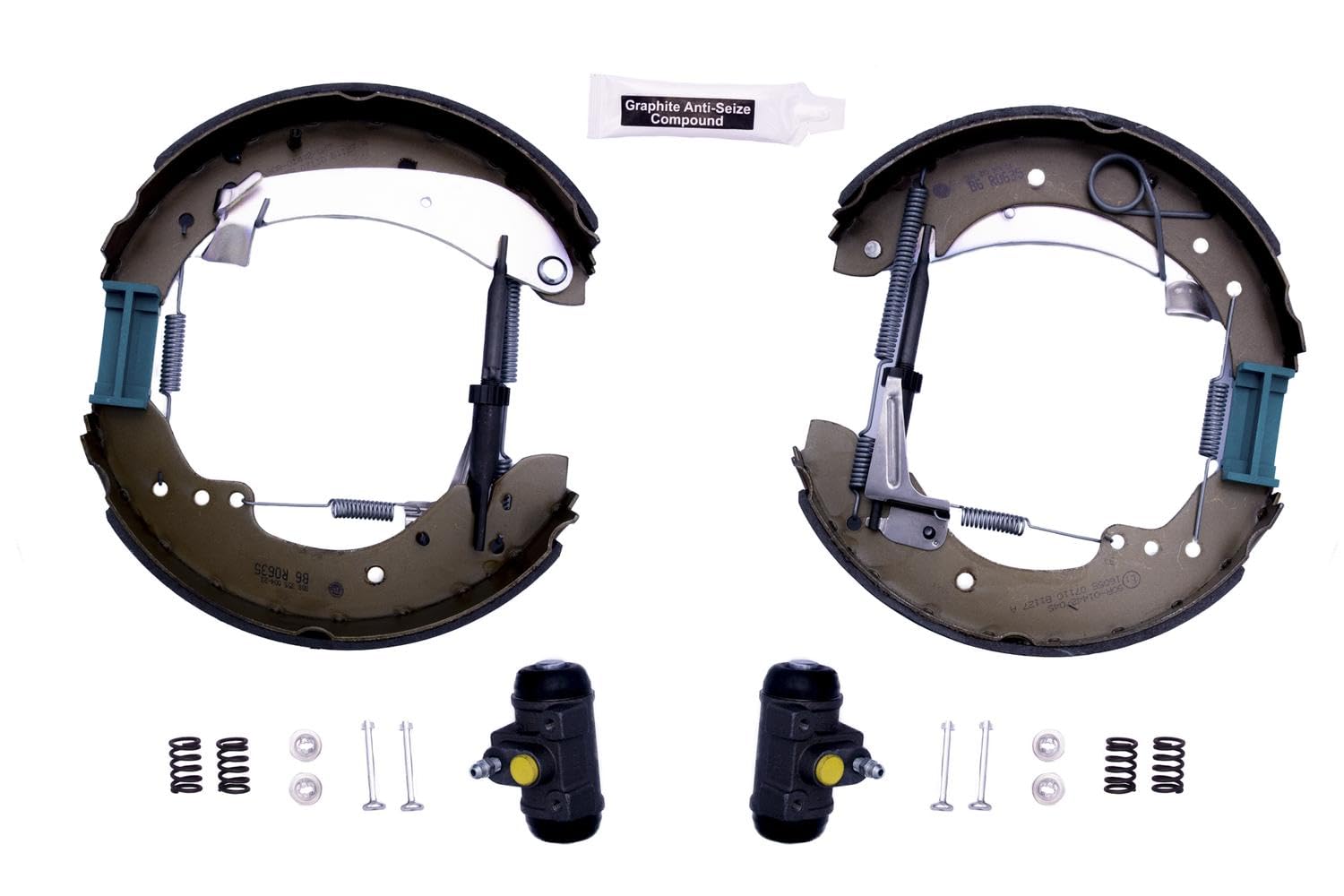 HELLA Brake Shoe Set Rear Fits Citroen Relay Fiat Ducato 8DB 355 004-231