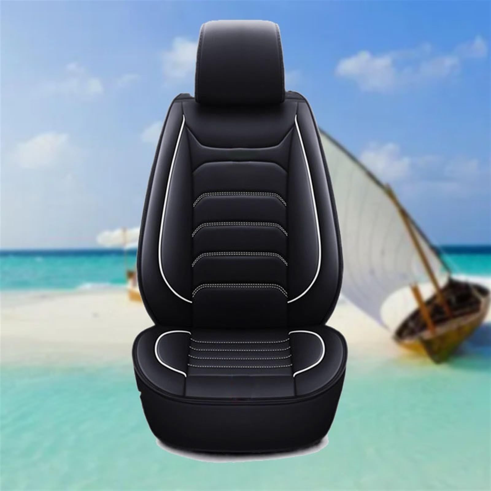 WILSEM Coprisedile per Auto Coprisedile Protettivo A Prova di Acqua per Auto Accessori per Cuscino per Seggiolino Auto per Toyota CHR Protezioni Sedili (Color : Standard 1)