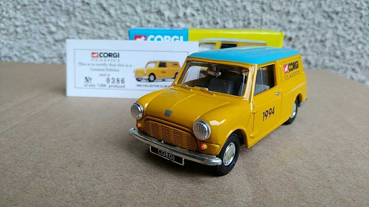 CORGI☆コーギーコレクタークラブ限定☆モーリス1000トラベラー