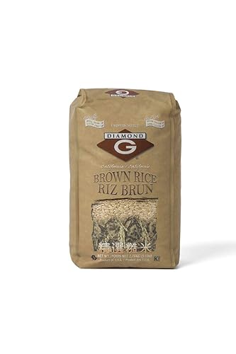 Diamond G Arroz integral 5 libras.