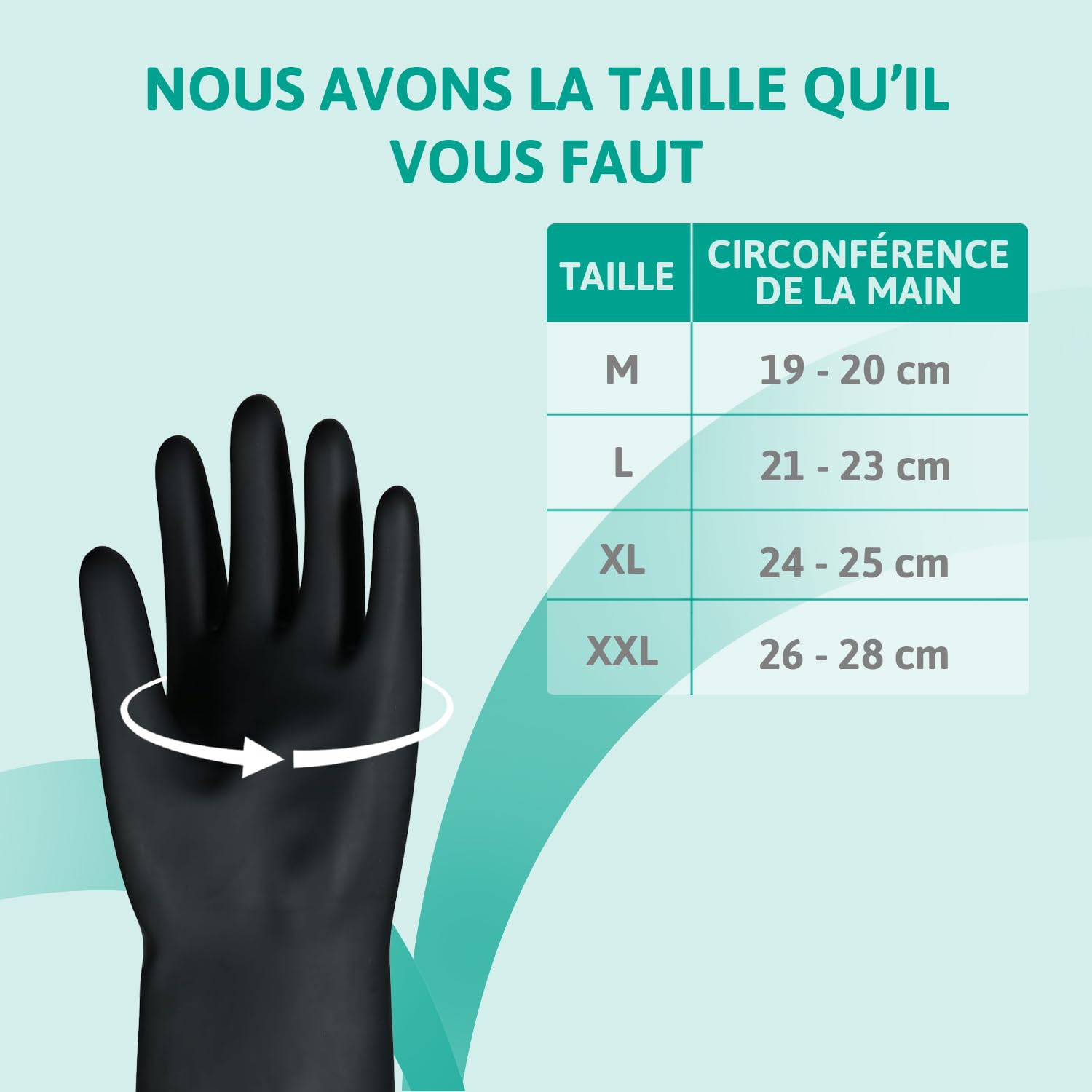 Ansell ActivArmr Gants Electricien, Protection Électrique Classe 00 (Tension 500V), Gants Isolants en Latex de Caoutchouc Naturel, EPI Professionel, 36cm, Noir, Taille XL (1 Paire)