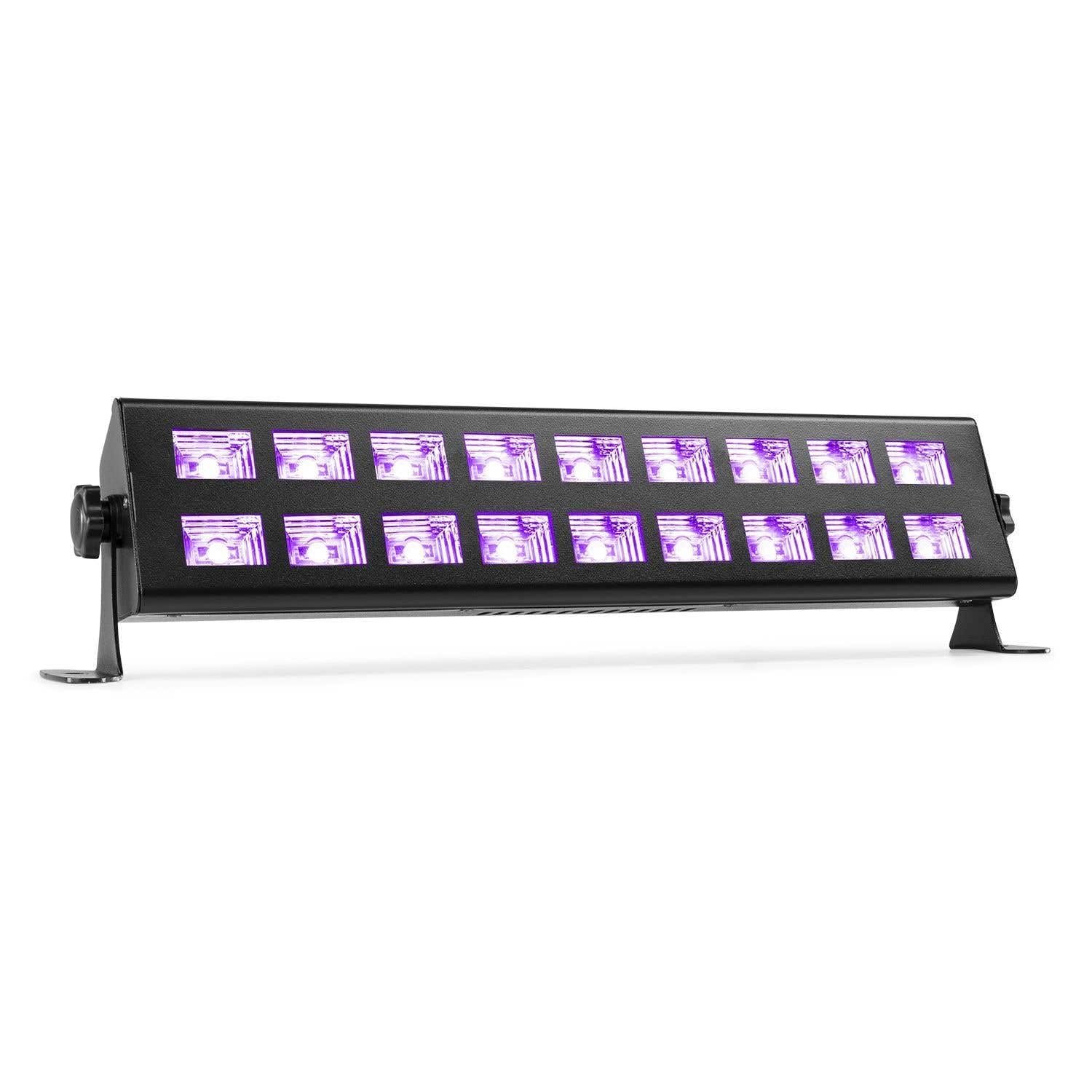 BeamZ BUV293 UV Bar LED Ultraviolet Blacklight Wash Effect, DJ Party Lighting, 18x 3W LEDs
