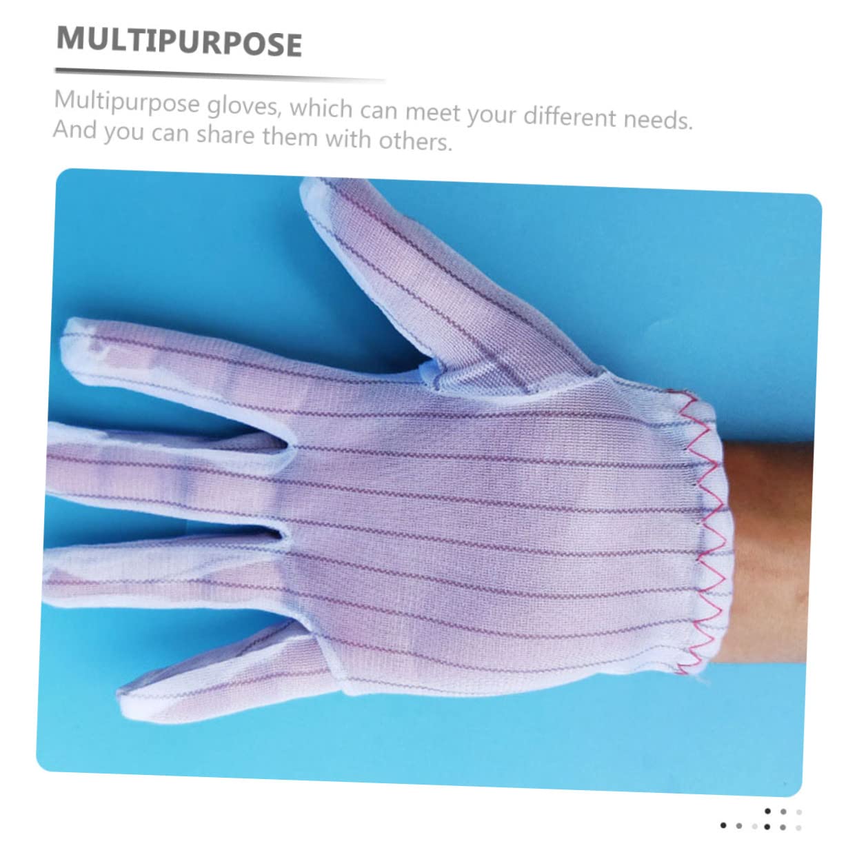 Uonlytech 4 Sätze Statische Arbeitsschutzhandschuhe Für Elektronikreparaturmechanikerhandschuhe Bequeme Passform Für Den Bau 10 Paar * 4