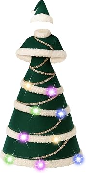 11.5-Inch Light-Up Decorative Doll Outfit with Colorful LED Lights, 3 Flash Modes Slow, Fast, Steady On Doll Not Included