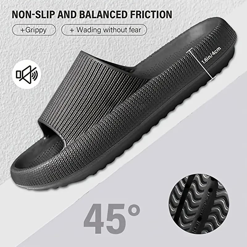 Chaussons pour la maison et vacances le confort après la douche - 4