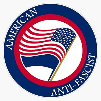 Magnet American Anti-Fascist Magnet Vinyl Decal Sticker 5"