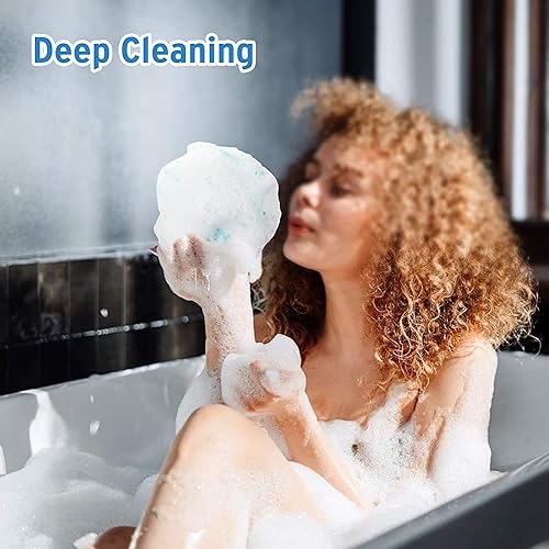 Miniatura 2 de Baul Service and Supply - Esponja de baño y ducha de lufa- Exfoliante de malla suave para espalda y cuerpo, utilizado para todo tipo de piel Unisex