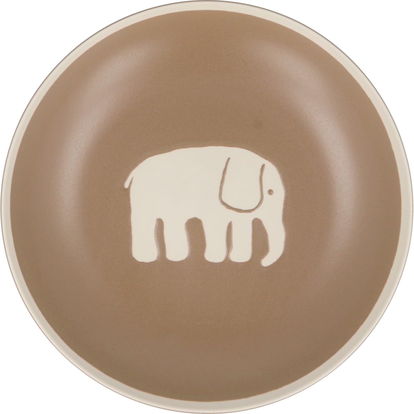 Finlayson FIN141-355 Elephanty Pattern, Pasta Plate, Curry Plate, Plate, Approx. Diameter 8.3 x Depth 1.6 inches (21 cm) x Depth 1.6 inches (4 cm), Miscellaneous Goods, Scandinavian Tableware,