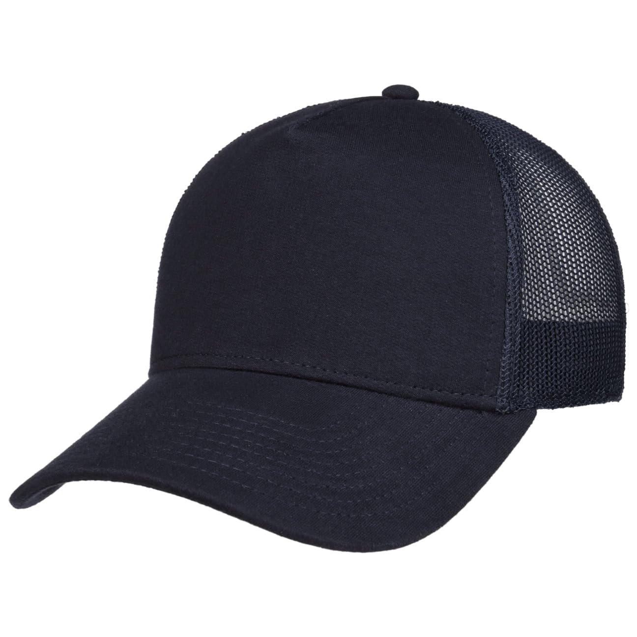 Hatshopping.co.uk Women's Navy Jersey Trucker Cap