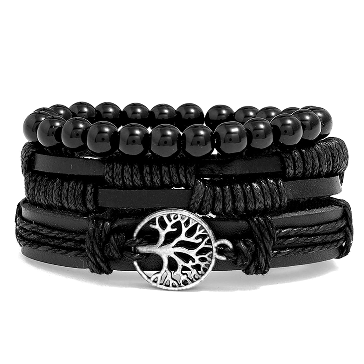 See full amazon price history chart for Peora Black Leather Bracelet Set of 3 Silver Plated Stainless Steel Metal Stylish Design Fashion Jewellery for Men & Boys (PX9LB31) Peora Black Leather Bracelet Set of 3 Silver Plated Stainless Steel Metal Stylish Design Fashion Jewellery for Men & Boys (PX9LB31) (B0BX3N65LN) Amazon Price History, Amazon Price Tracker