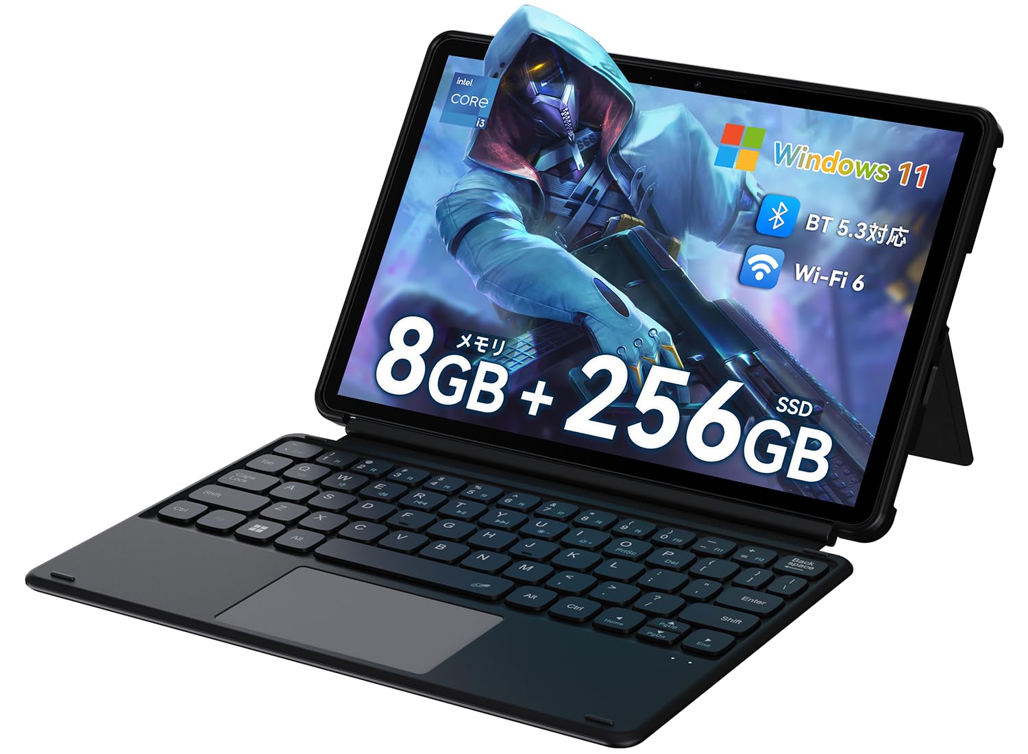 CHUWI 2in1タブレットWindows11PC8GBメモリ256GBSSD Amazon.co.jp: CHUWI 2in1タブレット インテルi3 Hi10 X2 10.1インチ