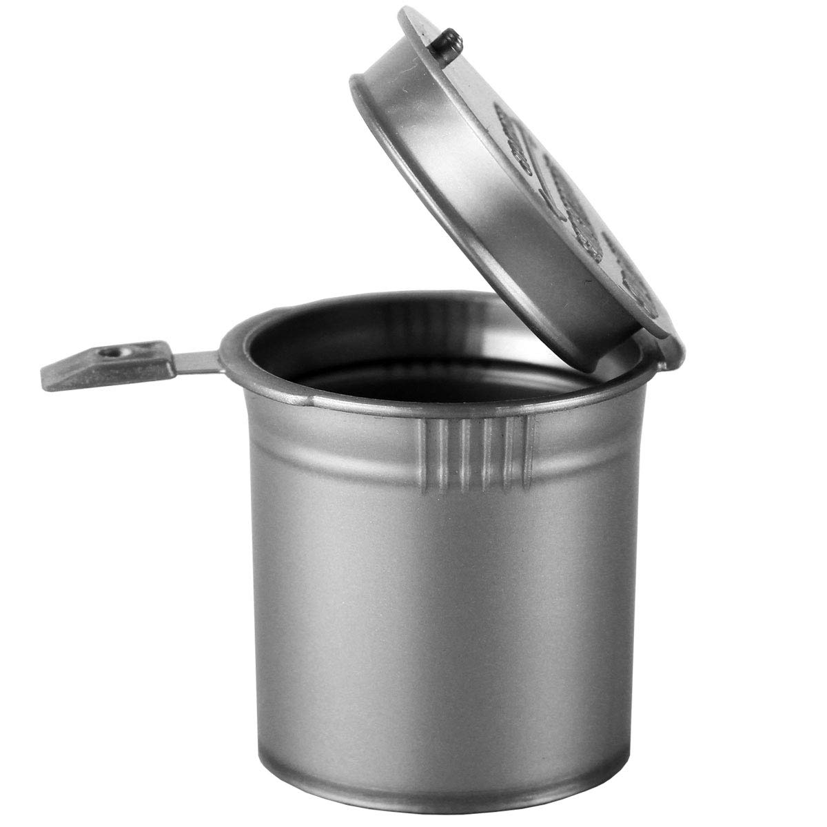 Dragon Chewer6 Dram Pop Top Bottles - Small Storage Containers - 300 pcs (Silver)