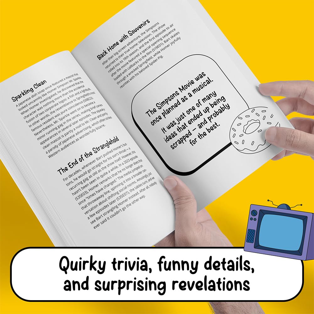 Awesome Facts for Simpsons Fans: The Unofficial Collection: Incredible & Surprising Facts About Springfield’s Most Iconic Family | The Ultimate Gift for Simpsons Fans