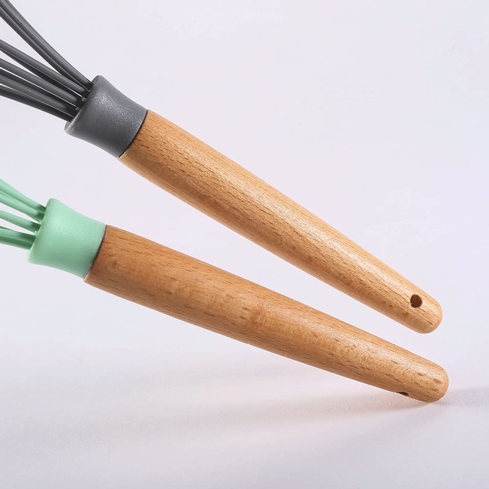 Frullino per le uova manuale Frullino per le uova Frullino per le uova Frusta Gadget da cucina Crema per le uova Mescolando Cucina Cottura Pasticceria Strumento di cottura (Colore : Grigio) (Verde)