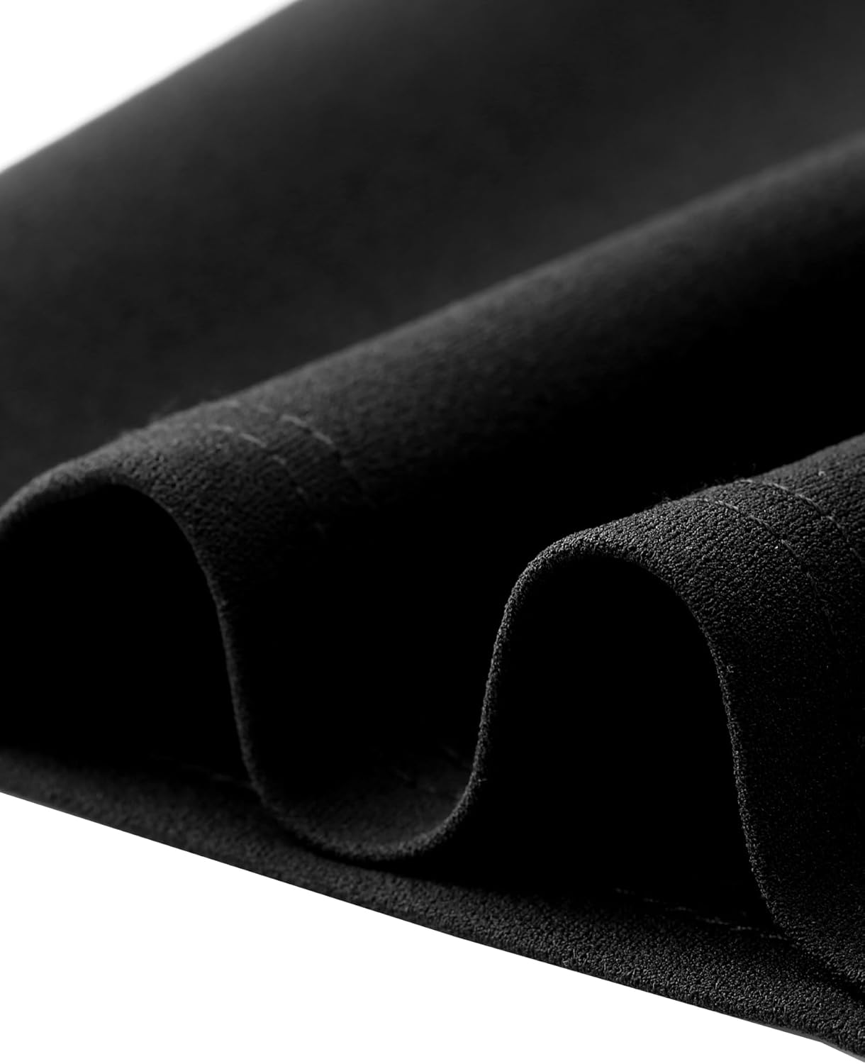 Allegra K Elegant Dresses for Women's Short Sleeve Square Neck Button Business Work Sheath Dress - Image 5