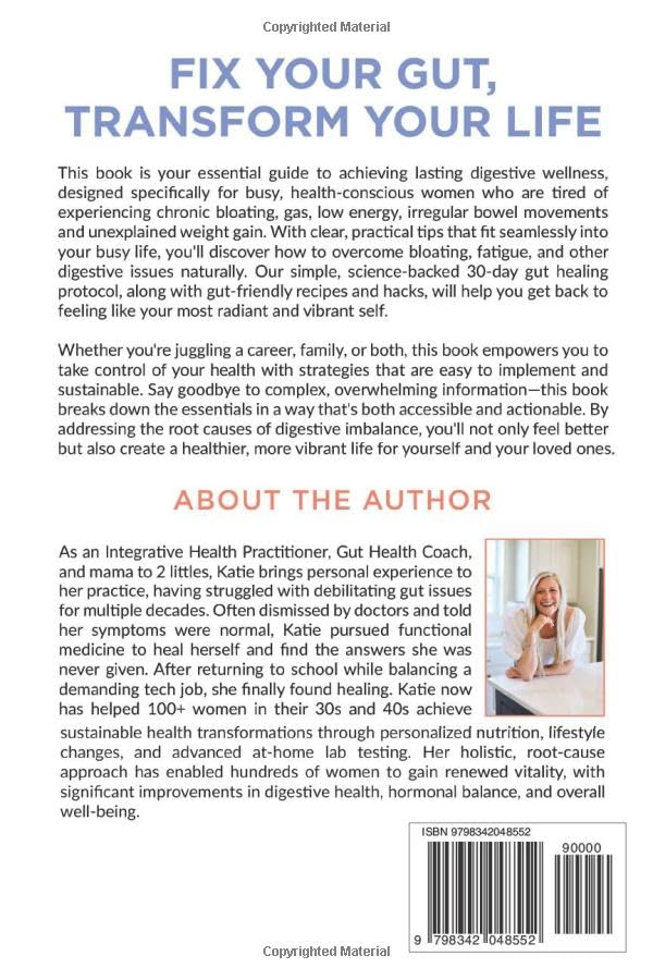 Miniatura 2 de Fix Your Gut Transform Your Life Boost Energy, Restore Digestion, and Shed Stubborn Weight in 30 Days with a Step-By- Step Gut Healing Protocol and