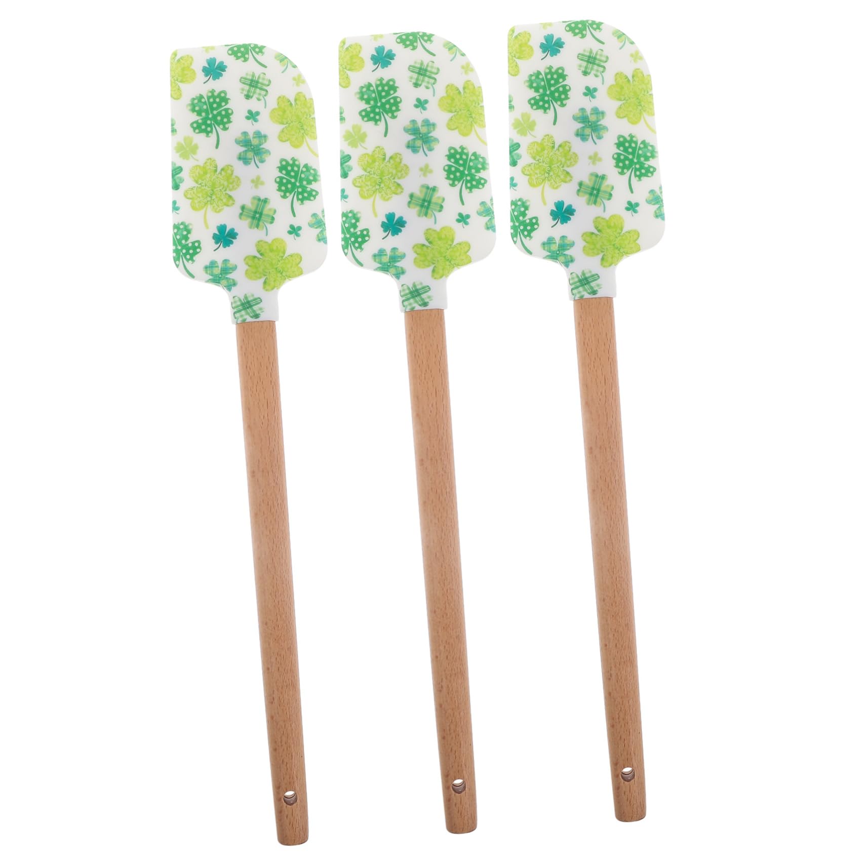 CONGARTENO 3pcs Cream Scrapers Comfortable Grip Cake Scraper for Home Baking for Desserts and Holiday Celebrations