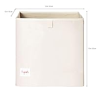 Vista 13 de 3 Sprouts Toy Storage Organizer: Toy Box Cube Organizer for Playroom, Nursery - Foldable Storage Bin - Sheep