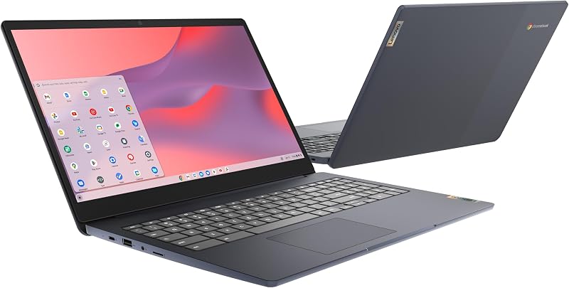 Lenovo IdeaPad 3i Chromebook 15.6” FHD Display | Intel Celeron N4500 | Intel UHD Graphics | HDMI | Abyss Blue | 8GB RAM | 64GB SSD | Chrome OS | Bundle with USB 3.0 Hub image 3