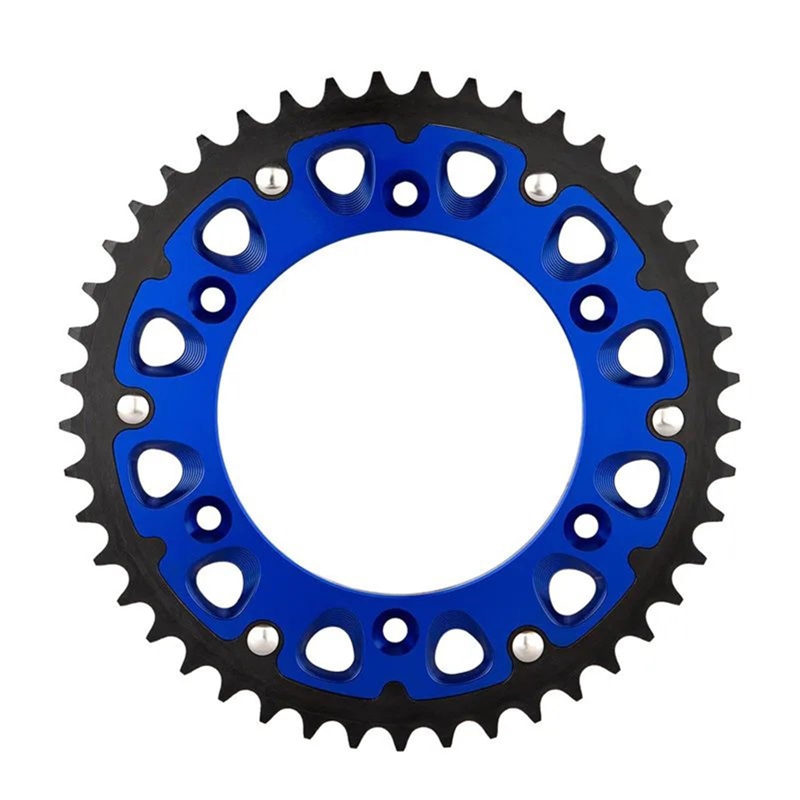 NKURTPC Motorcycle Sprocket Fit For SX/SXF EXC/EXCF XC/XCF 125-525 XC-W/XCF-W SMR 450-560 125-530 2006-2023 Motorcycle Rear Sprockets(50T BLUE)