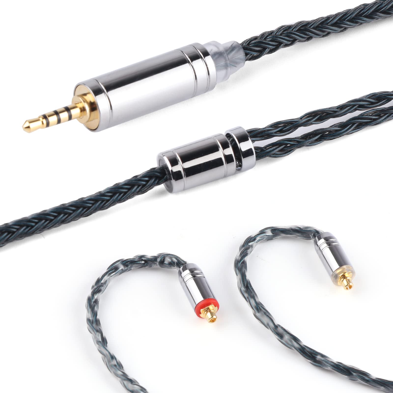 Tripowin Zonie IEM Kabel - 16 Adern Versilbert Für Beste Klangqualität