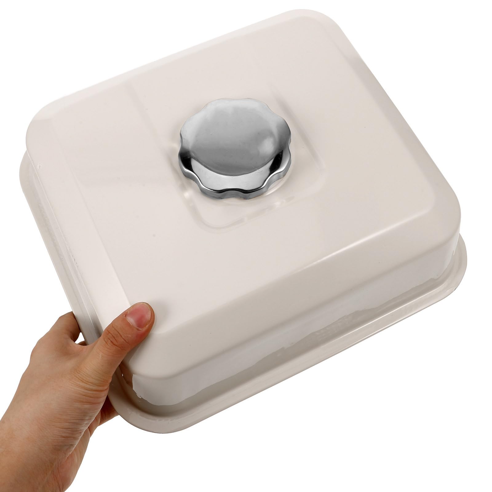 INOOMP Serbatoio Carburante in Ferro per Rasaerba Grande capacità, Facile da Installare e Riutilizzabile, per Giardinaggio e Manutenzione