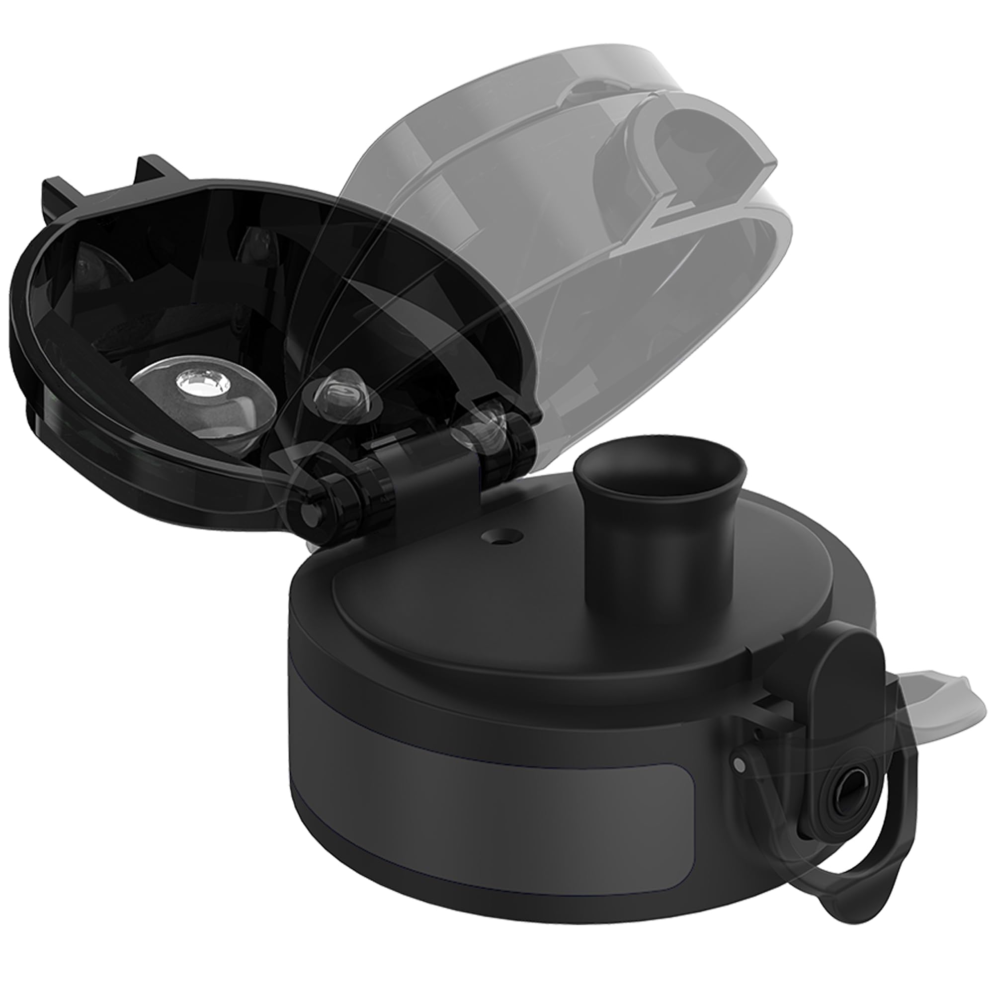 OLDLEY Chug Lid for 600ml Water Bottle (Black)