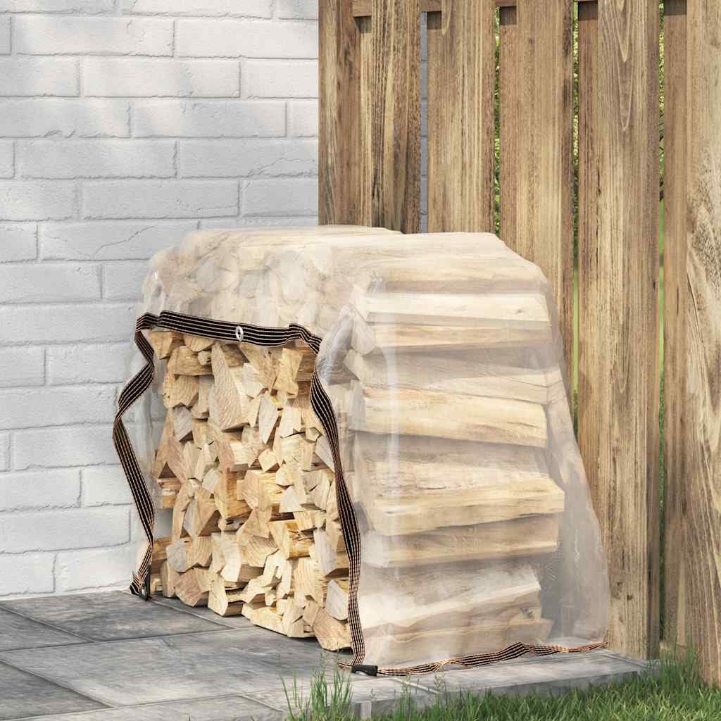 Bâche en PVC transparente 1 x 2 m : finissez-en avec le bois humide au jardin