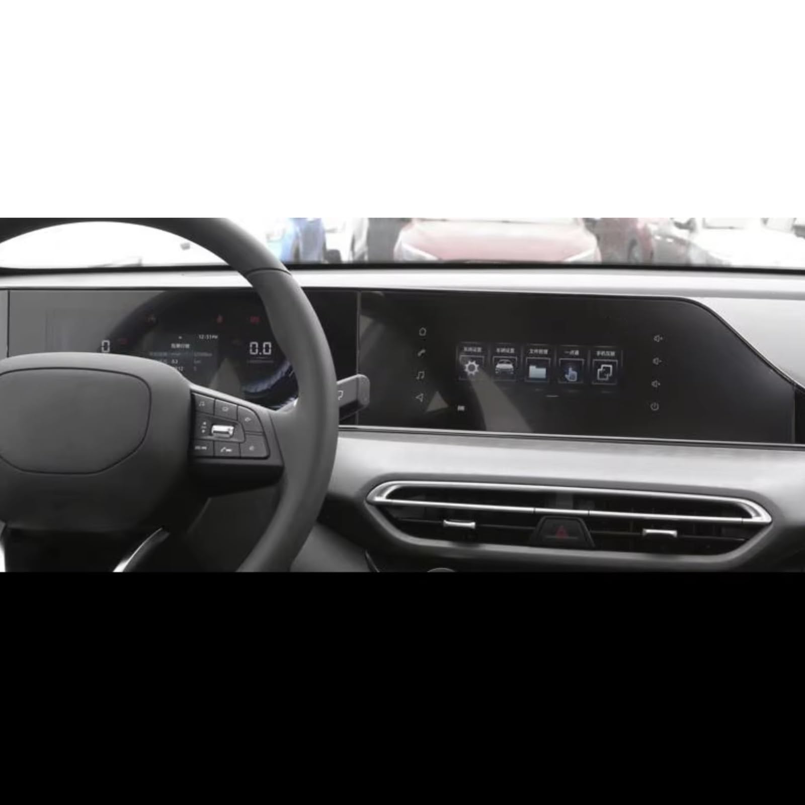 Verre trempé de protection d'écran Changan Eado Plus : pureté et clarté