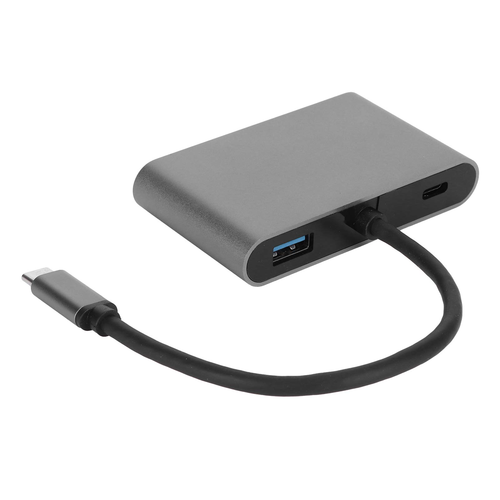Docking Station 4K con Hub USB PD VGA, Adattatore Multifunzione di Tipo C per Notebook, Estensione Display Multischermo MST in Lega di Alluminio
