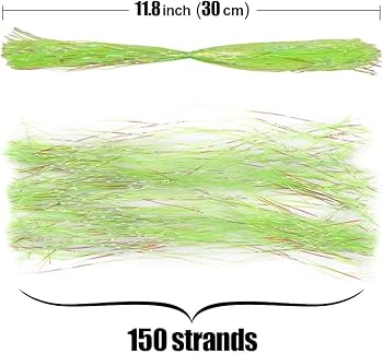 Amazon | フライタイイングマテリアル 12色 クリスタルフラッシュ ホロ