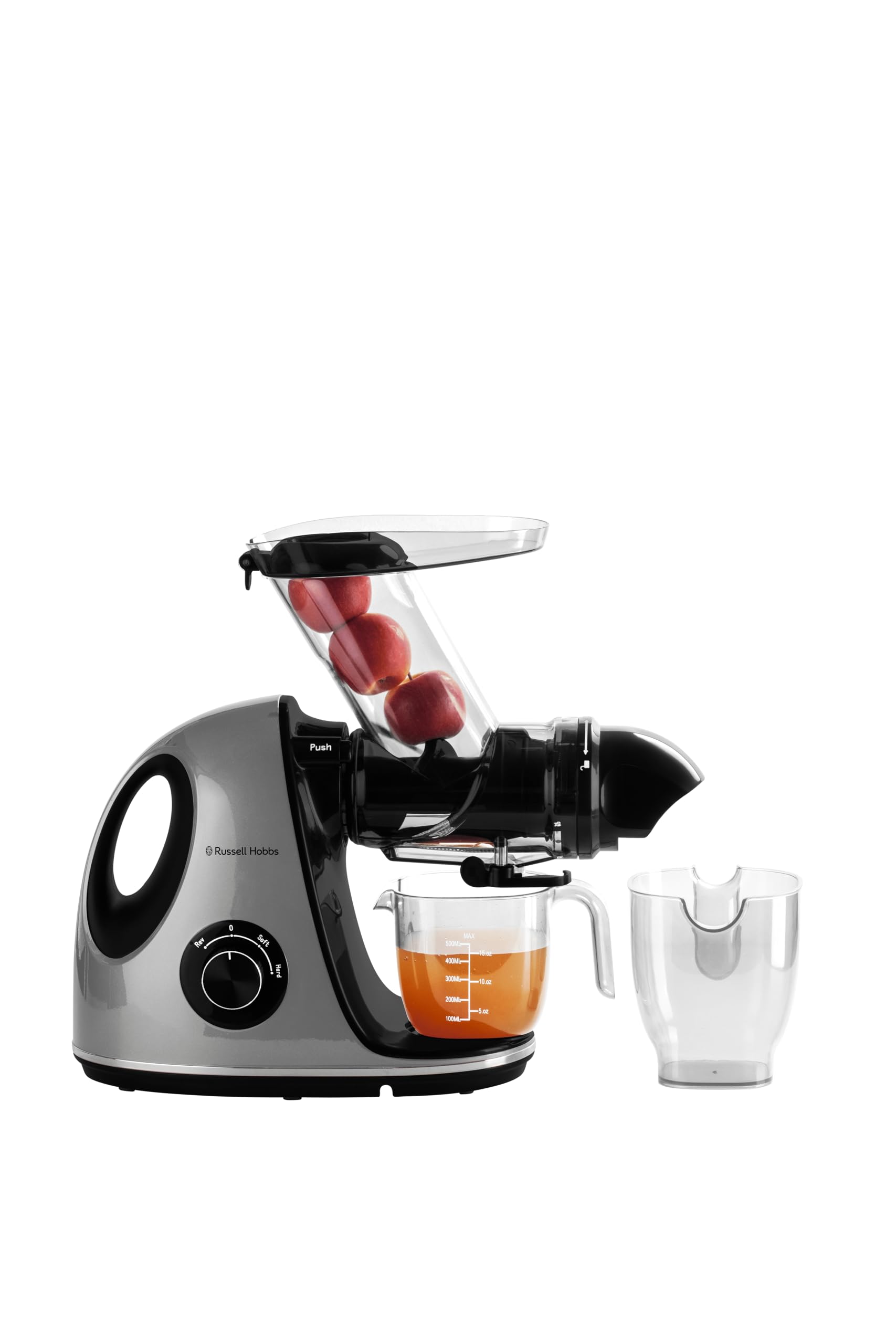 Russell Hobbs RJE150H 150W Cold Press Whole Slow Juicer | Horizontal Design Copper Motor | Wide Feed Chute | 500ml Jug & Pulp Containers | Quiet Operation | Dishwasher Safe Parts | 2-Year Warranty-image-39