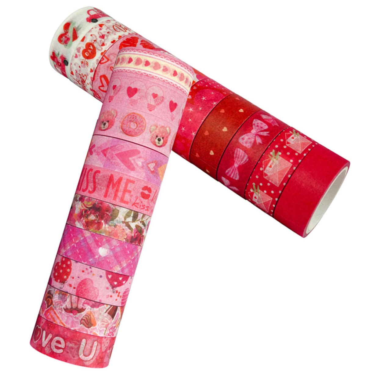 NUOBESTY 60rouleaux Ruban Adhésif Décoratif Washi Tapes Pour Scrapbooking Et Journaling Motifs Adorables Et Autocollants Pratiques Pour Écrire Des Lettres Et Emballer