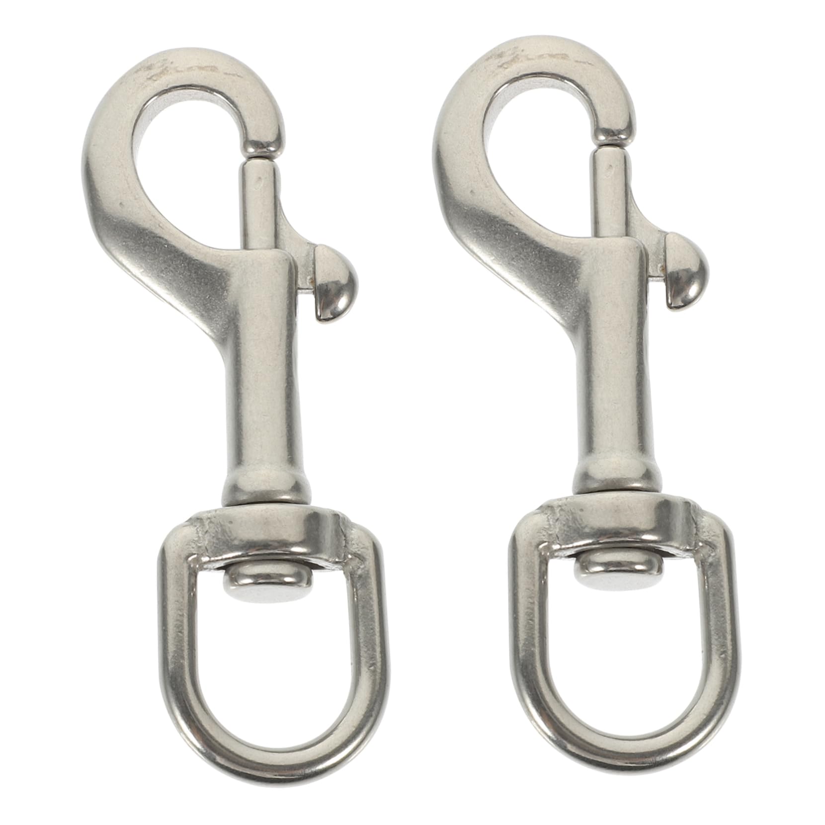 IWOWHERO Stainless Diving Single Head Hook 316 Swivel Snap Hooks for Diving Dog Leash Flag Pole Practical Bolt Snap