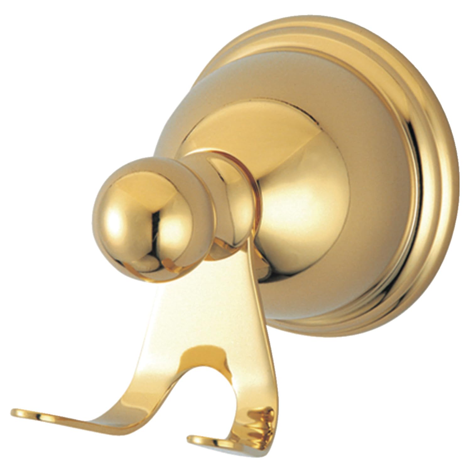 Kingston Brass BA3967PB Restoration Robe Hook, Polished Brass, 3-1/2 Inch