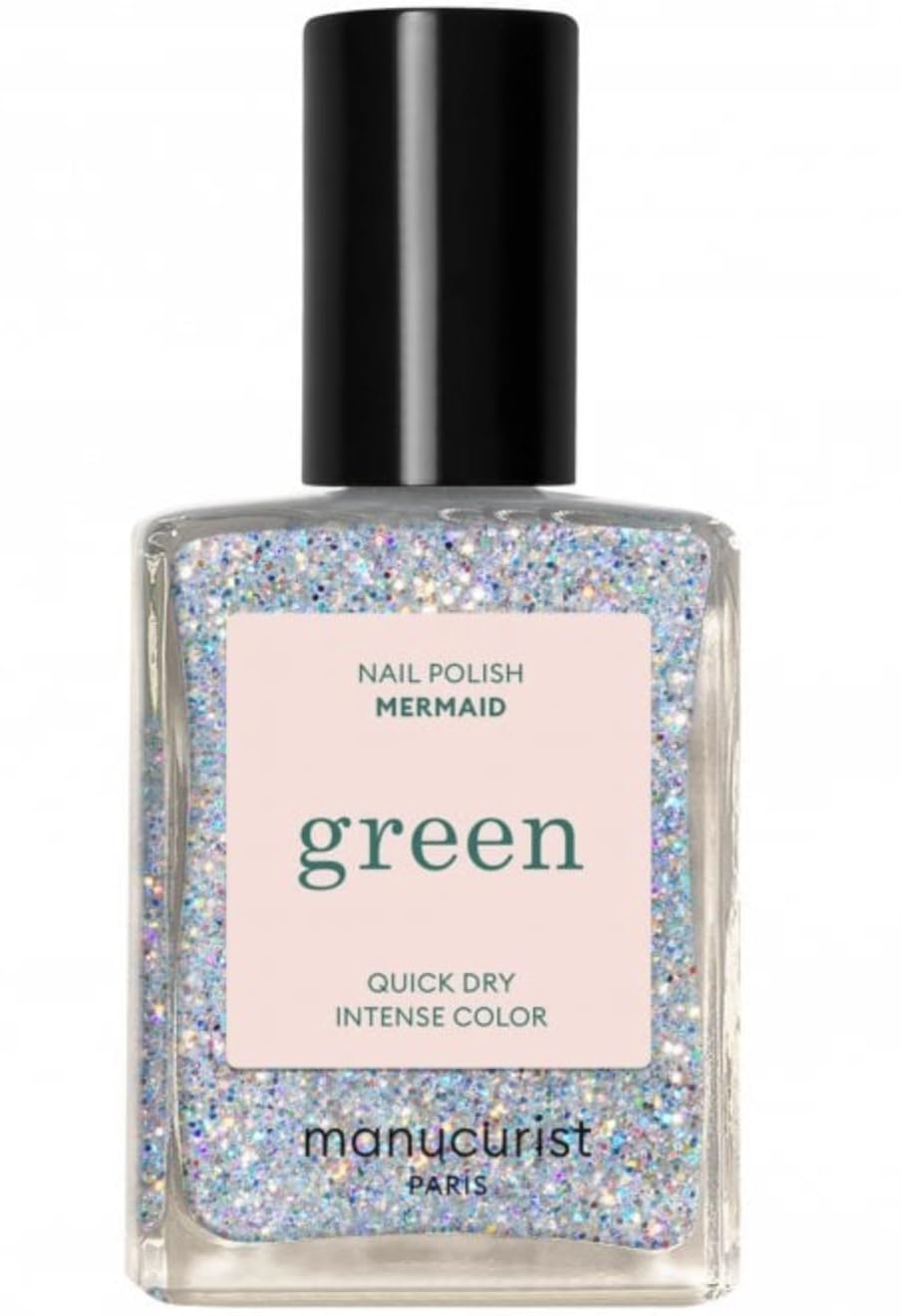 Green Vegan-Friendly Nail Polish - Mermaid 15ml (3