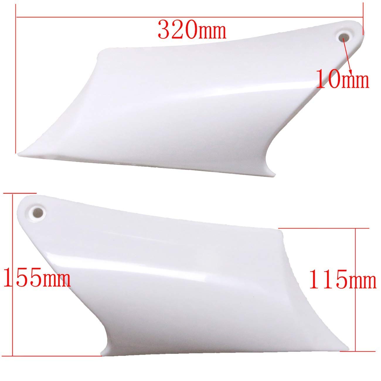 Complete Fender Body Plastic Fairing Kit for Apollo Orion 110cc 125cc 150cc Pit Dirt Bike 4Black3White product thumbnail 3