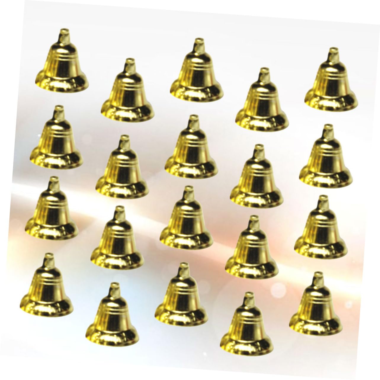 Campanas de Navidad,Adornos navideños Believe Bell 30 Piezas de Manualidades for Campanas navideñas, Campanas Colgantes