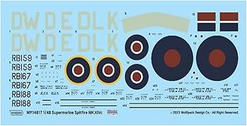 ガルテックス製スピットファイアＭｋⅤｃコールドウェル１／４８　組立キット未開封 ガルテックス製スピットファイアMkⅤcコールドウェル1／48