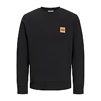 JACK & JONES Jjbrandy Sweat Crew Neck, Nero