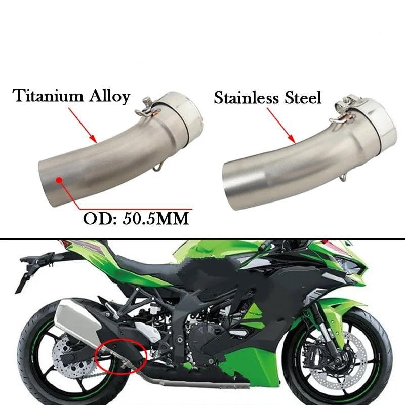Amazon.co.jp: エキゾーストパイプ に適合する 忍者 に適合する ZX25R
