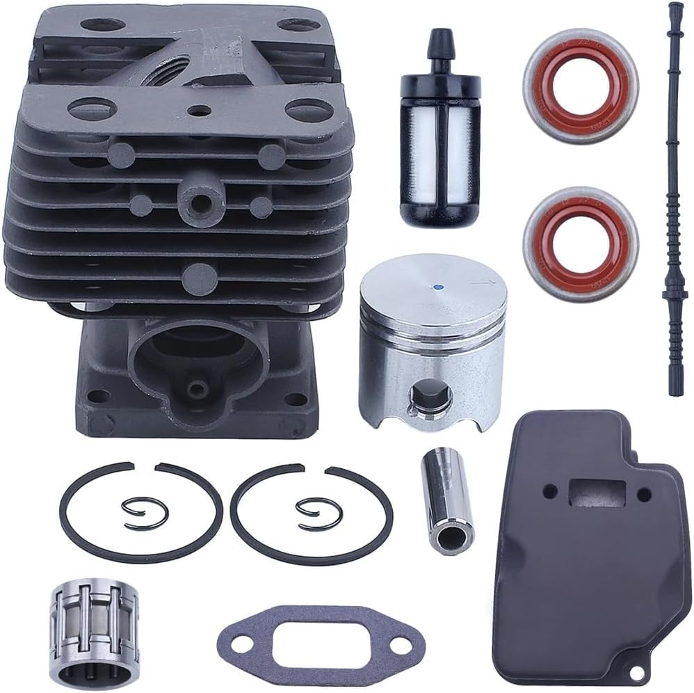 35mm Cylinder Piston Kit for FS120 FS200 FS250 Muffler Oil Line Seal Bearing Pruning Machine Spare Parts Universal Garden Tools