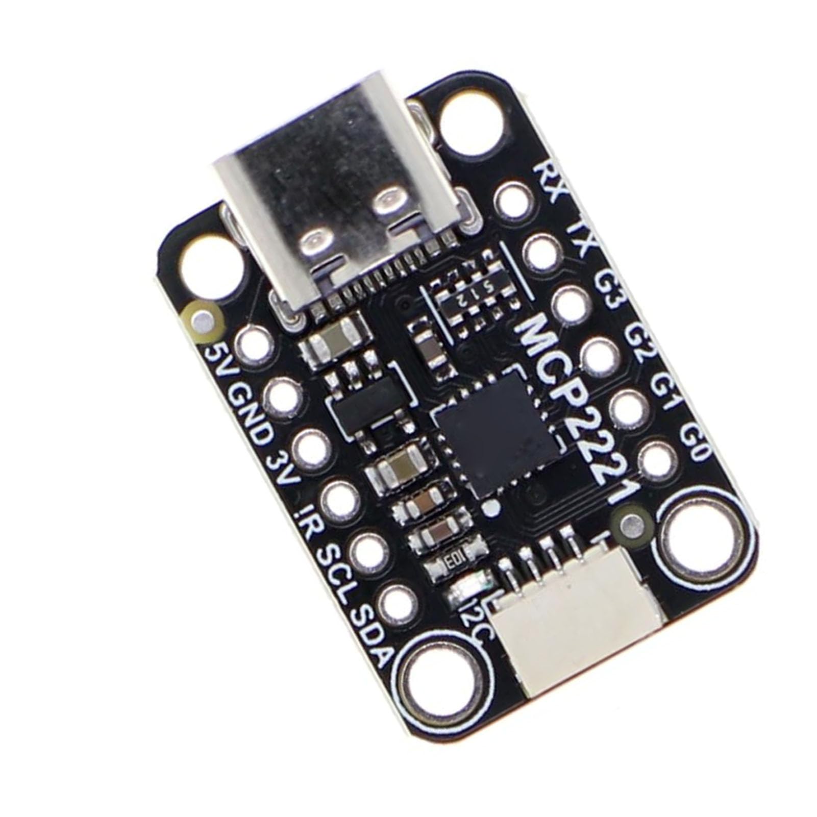 Módulo convertidor USB a GPIO para solucionar el cableado complejo de sensores Stemma QT 8