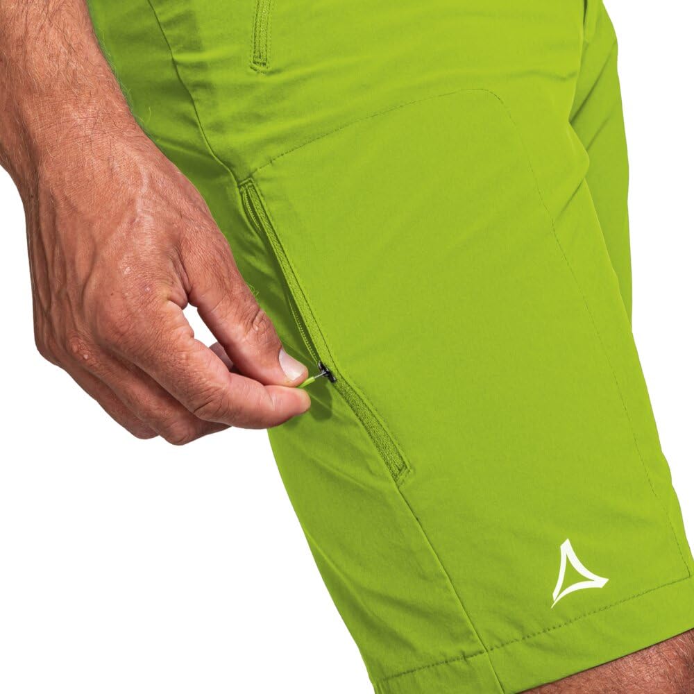 Schöffel Herren Shorts Hestad M, kurze Wanderhose mit elastischem Bund, schnell trocknende Outdoor Hose aus 4-Wege-Stretch