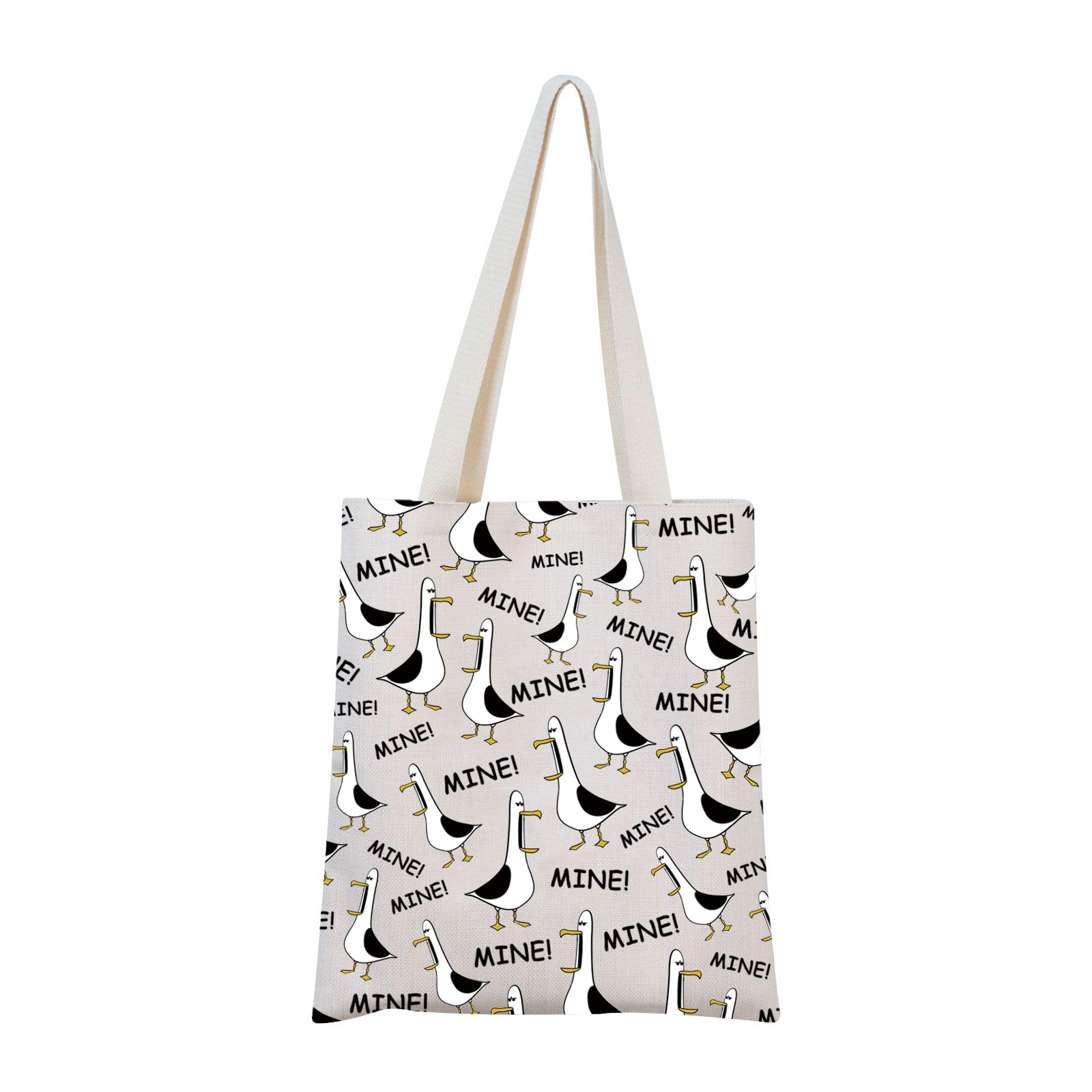 Nemo Seagull Cosmetic Bag Seagull Lovers Gifts Underwater Animal Gifts Seagull Souvenir Gift (MINE Tote)