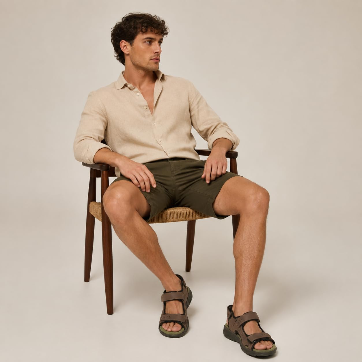 Zerimar Sandali Uomo - sandali uomo pelle - Ciabatte Uomo - ciabatte infradito uomo Con Fibbie Regolabili - Scarpe Trekking Uomo - Infradito Uomo - Sandali Estivi Leggeri.