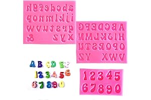 Premium 3-Pack Chocolate Number Molds for Perfect Treats