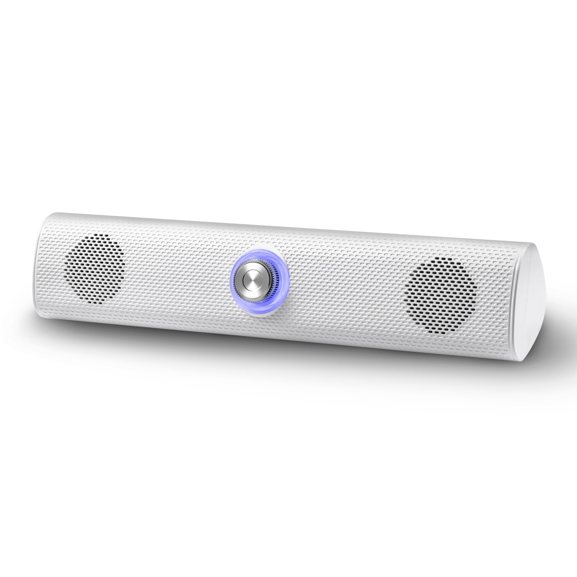 Defender Z11 - Barra de sonido para PC - Barra de sonido 2.0 para monitor con sonido estéreo RMS de 6 W, control de volumen LED, altavoz para ordenador con alimentación USB, conector jack de 3,5 mm