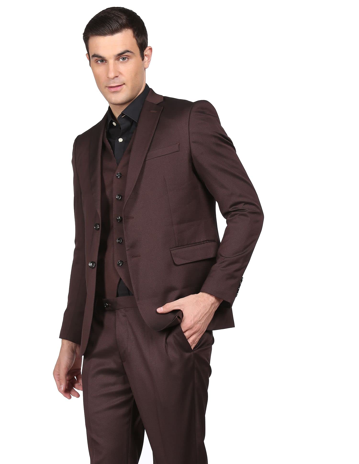 arrow Men Business Suit Pants Set-picture-41